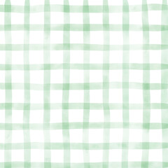 Light Green Plaid Hand Drawn Background Pattern Overlay