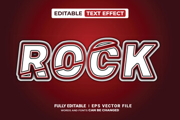 Text effect editable font style