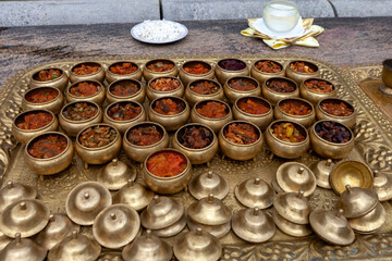 Offerings for Buddha at Monaragala Temple, Kurunegala, North Western Province, Sri Lanka