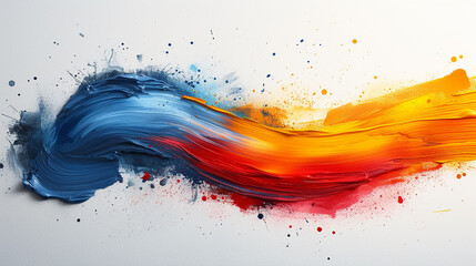 Abstract rainbow colored background,