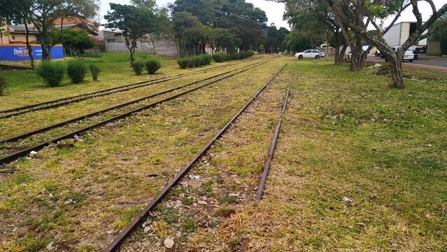 railway in the countryside