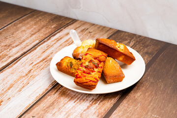 delicious cafe food and beverages and desserts