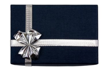 Decorative Bow Box For Jewelry, Gift For Birthday, engagement, Christmas transparent background