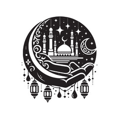 Elegant Eid al-Fitr Vector Designs Perfect for Greeting Cards and Decorations