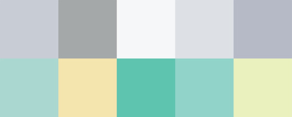 Colour set palette vector illustration