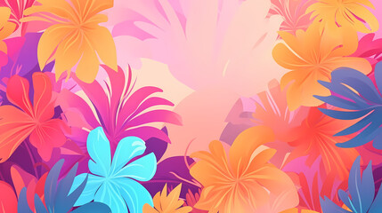 Rainbow gradient abstract colorful watercolor background
