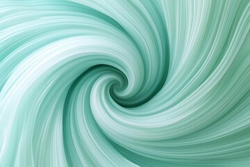 Fototapeta premium Mint green and seafoam blue abstract swirl Offering a tranquil and refreshing visual for creative projects