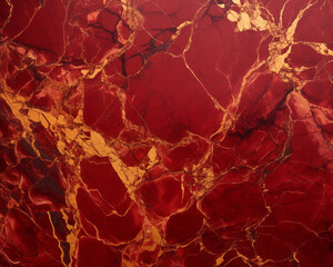 Obraz na płótnie Canvas Gold and red marble background 