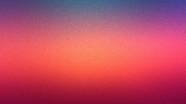 Gradient With A Grainy Effect, Inspired By Sunrise Or Sunset. Grainy Gradients Style, Vintage Noise, Abstract Background