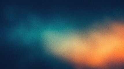 Obraz premium Grainy gradient creating a sense of movement and dynamics in the background. Grainy gradients style, vintage noise, abstract background