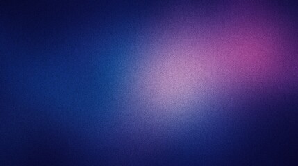 Fototapeta premium Grainy gradient from violet to blue, inspired by space and galaxies. Grainy gradients style, vintage noise, abstract background