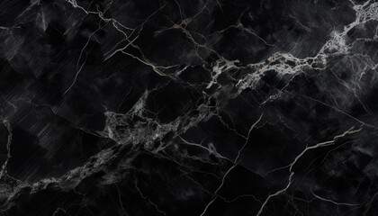 Abstract luxury black marble with refined yellow gold streaks texture wallpaper background backdrop. Elegant, glamorous, modern, glam, chic, gentry, rich design