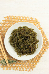 Spicy Green Shirataki Noodle or Kkonjac