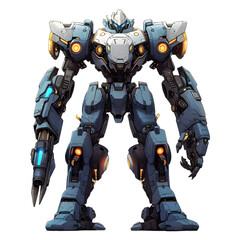 robot cyborg soldier, anime mecha battle suit