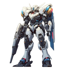 robot cyborg soldier, anime mecha battle suit