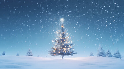 Christmas tree, Christmas background