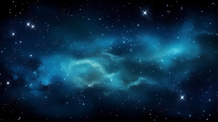 Obraz premium Mysterious star themed gradient background with countless twinkling stars