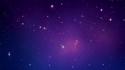 Obraz premium Mysterious star themed gradient background with countless twinkling stars