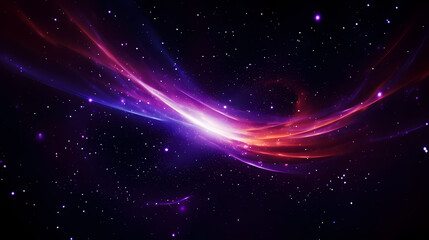 Obraz premium Countless stars twinkle in the night sky