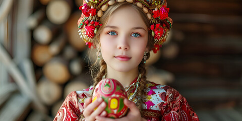 Easter Bliss: Capturing Joy in Tradition and Spring Splendor | Springtime Revelry: A Delightful Easter Portrait of Tradition and Blooms"