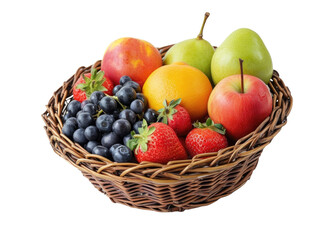 Naklejka na ściany i meble Fresh Fruit Basket