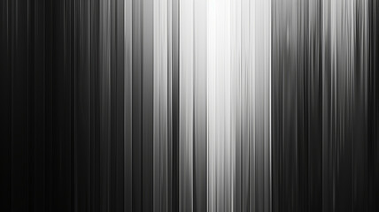 Obraz premium Metallic Silver Vertical Striped Background