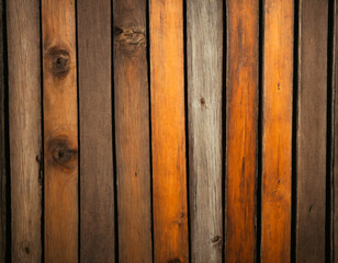 Countryside nostalgia - dark brown wooden planks backdrop.