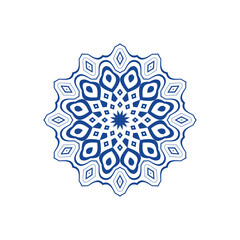 Abstract Pattern Ornament design vector. Islamic pattern. Mandala design.