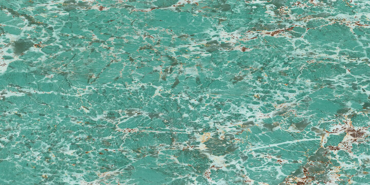 Green marble texture with natural pattern for background or design art work.