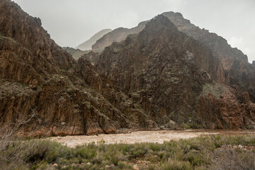 Snow Storm Passing Over Granite Rapids