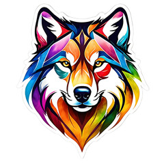 Capturing the untamed beauty, a lone wolf stands in majestic solitude, its eyes reflecting the essence of the wild. A compelling portrait of nature's strength.