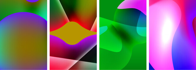 Fototapeta premium Abstract colors. Abstract backgrounds for wallpaper, business card, cover, poster, banner, brochure, header, website