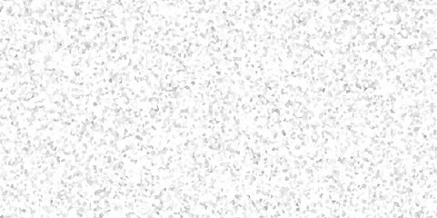Abstract design with white paper texture background. Vector modern terrazzo style seamless pattern. Close up of pebble stones wall texture for background.
