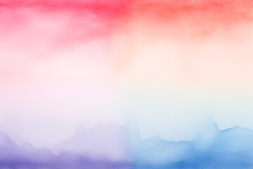 Abstract soft colorful watercolor gradation background.