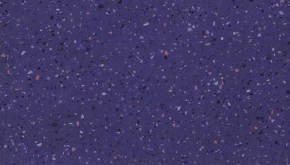 Fototapeta premium Dark purple terrazzo floor texture background