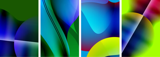 Abstract colors. Abstract backgrounds for wallpaper, business card, cover, poster, banner, brochure, header, website