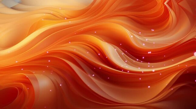 Orange flat spiral blur background