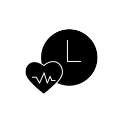 lifespan concept line icon. Simple element illustration. lifespan concept outline symbol design.