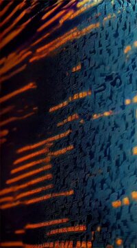 Abstract digital vertical video representing the concept of arbitrage in cyberspace. High quality FullHD footage