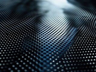 Obraz premium abstract blue and black are light pattern with the gradient is the with floor wall metal texture soft tech diagonal background black dark clean modern.