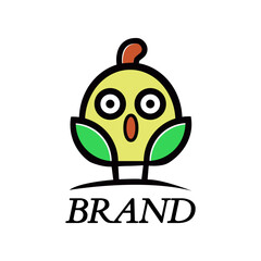 Cool Little Bird Logo - Vector