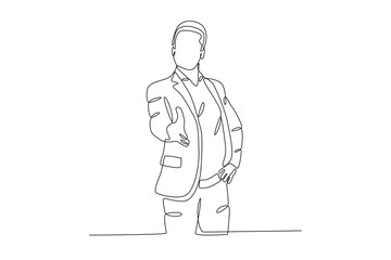 Two men are planning a business