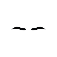 eyebrow  logo icon