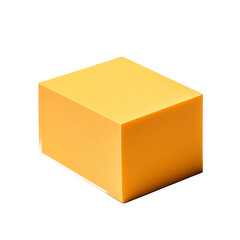 Magnetic memo pad isolated on transparent background