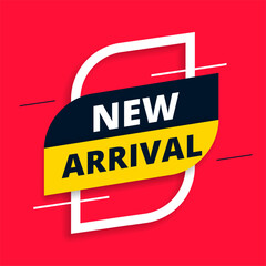 Fototapeta premium new and fresh arrival shopping template for web store promo