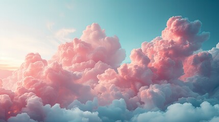 pink clouds.backgroound. Surrealism.dreams. 