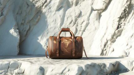 The adventurous spirit of the Odyssey Explorer bag against a simple and elegant background