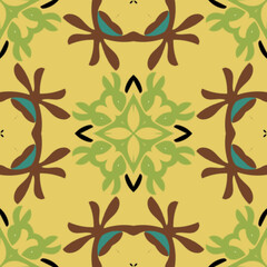 Seamless pattern tile