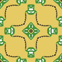 Seamless pattern tile