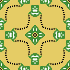Seamless pattern tile